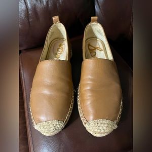 Sam Edelman Leather Espadrille Flat Women’s Size 6.5